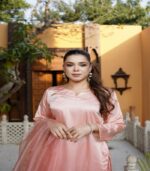 3 Piece Rose Peach Outfit - Image 3