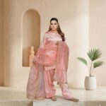 3 Piece Rose Peach Outfit