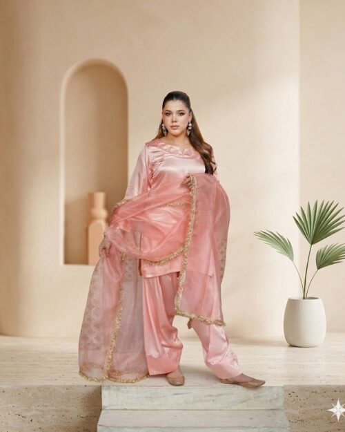 3 Piece Rose Peach Outfit