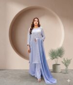 3 Piece Aqua Blue Outfit