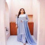 2 Piece Aqua Blue Outfit