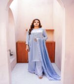 2 Piece Aqua Blue Outfit