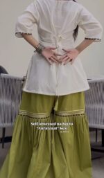 Olive green sharaa - Image 2
